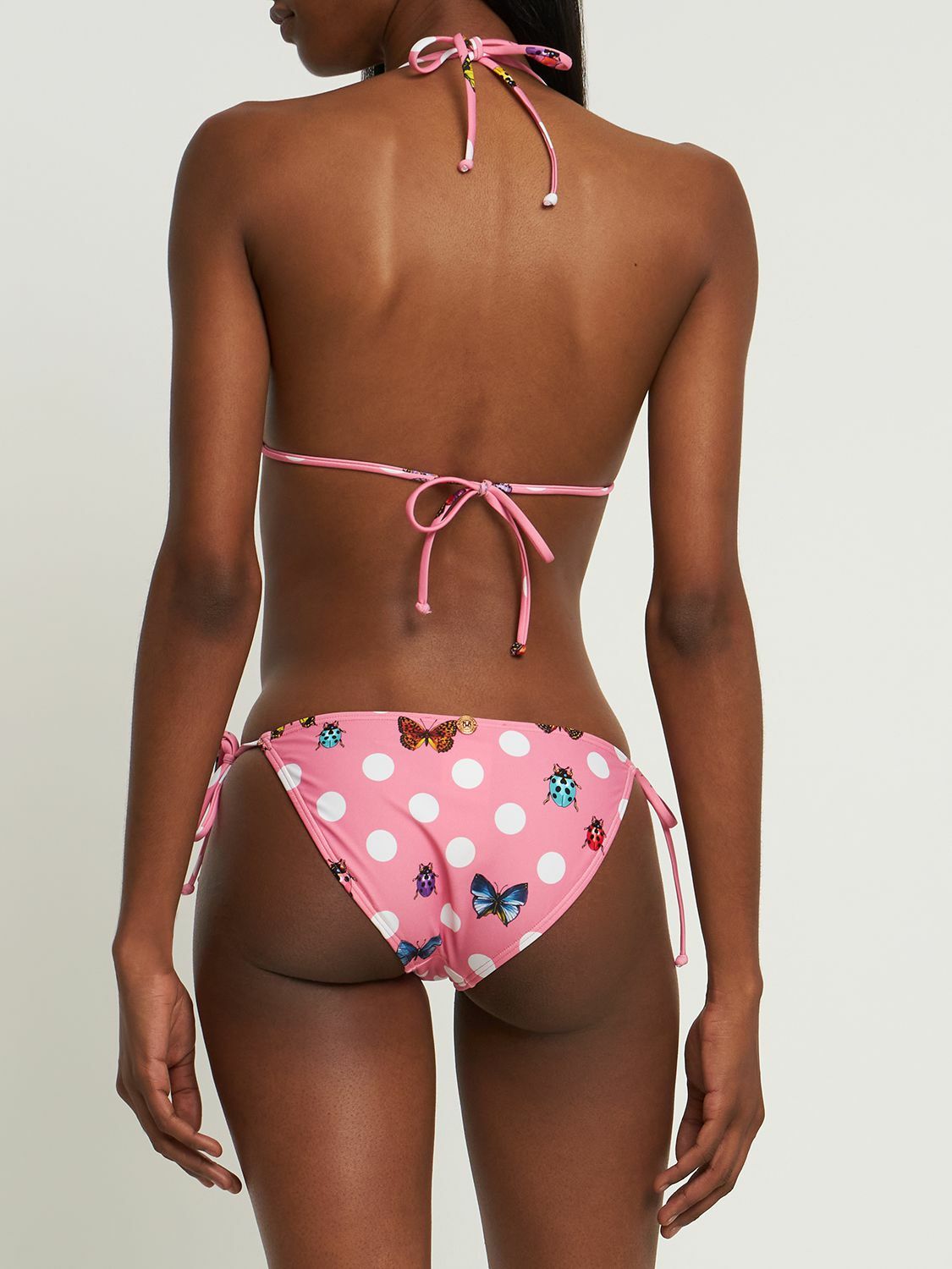 ビキニ Versace Floral-Print Bikini Bottoms 90_ABD08007-