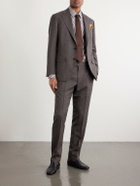 Thom Sweeney - Wool, Linen and Silk-Blend Suit - Brown