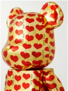 BE@RBRICK - hide Gold Heart 1000% Printed PVC Figurine