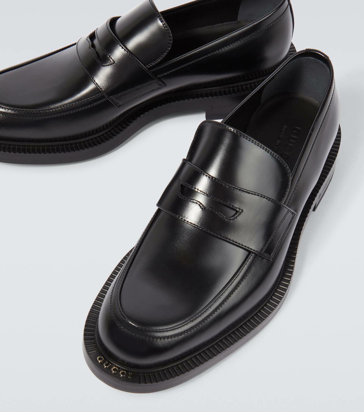 Gucci Leather penny loafers Gucci