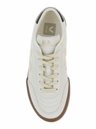 Veja panenka White Low Top Sneakers With Logo Patch On The Side And Contrasting Heel With Logo Lettering In Leather Unisex