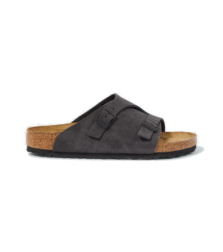 Photo: Birkenstock Zurich suede slides