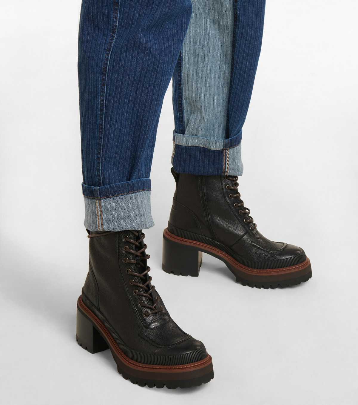 【See by Chloé】Mahalia Leather shoes 37 See By Chloe - Mahalia leather ankle boots See by Chloe