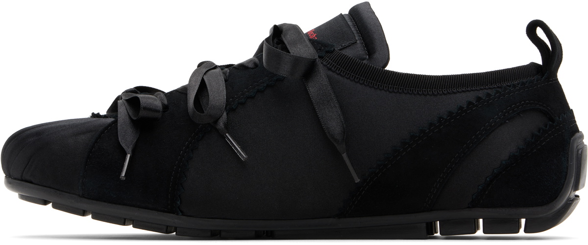 Simone Rocha Black Ballerina Grip Sneakers