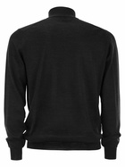 Fedeli Favonio - Virgin Wool Sweater With Full Zipper