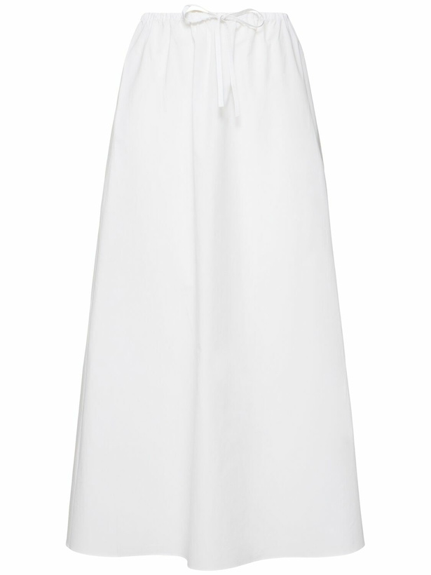 Photo: MATTEAU Cotton Poplin Maxi Skirt
