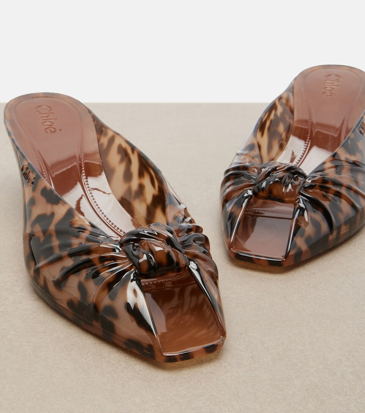 Chloé Chloé Jelly TPU mules