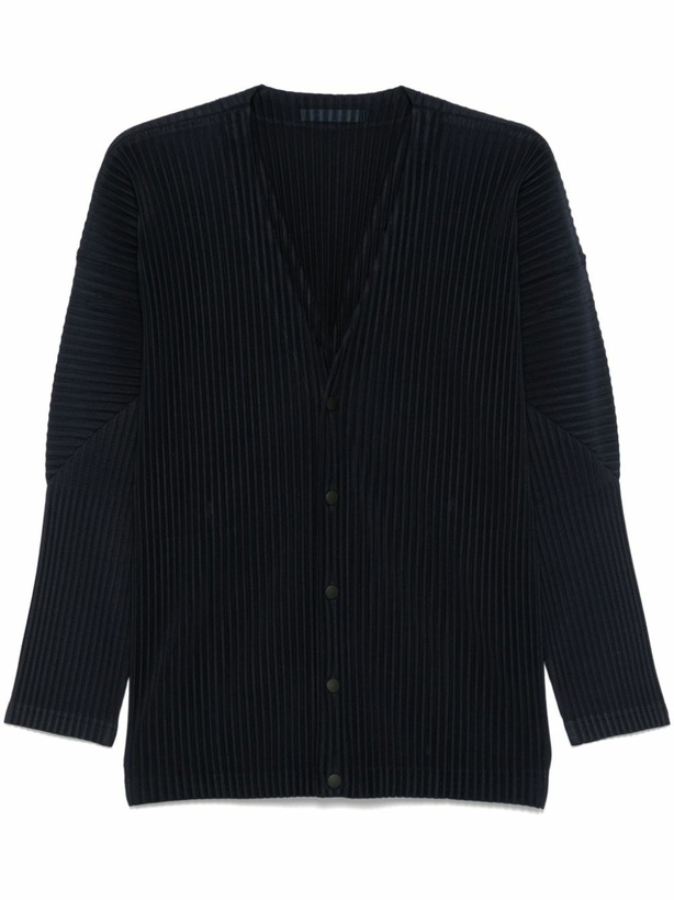Photo: HOMME PLISSE' ISSEY MIYAKE - Pleated Cardigan