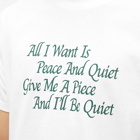 Museum of Peace and Quiet Men's Haiku T-Shirt in White