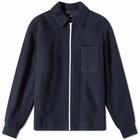 A.P.C. Men's A.P.C Barth Wool Jacket in Dark Navy