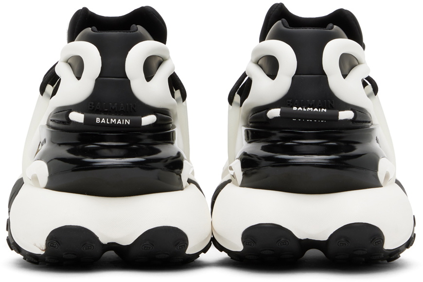 Balmain Black & White Unicorn Sneakers
