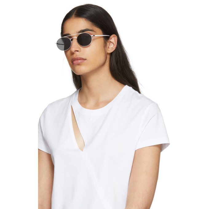 Maison Margiela White Mykita Edition MMESSE019 Sunglasses Maison