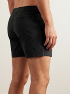 TOM FORD - Slim-Fit Short-Length Swim Shorts - Black