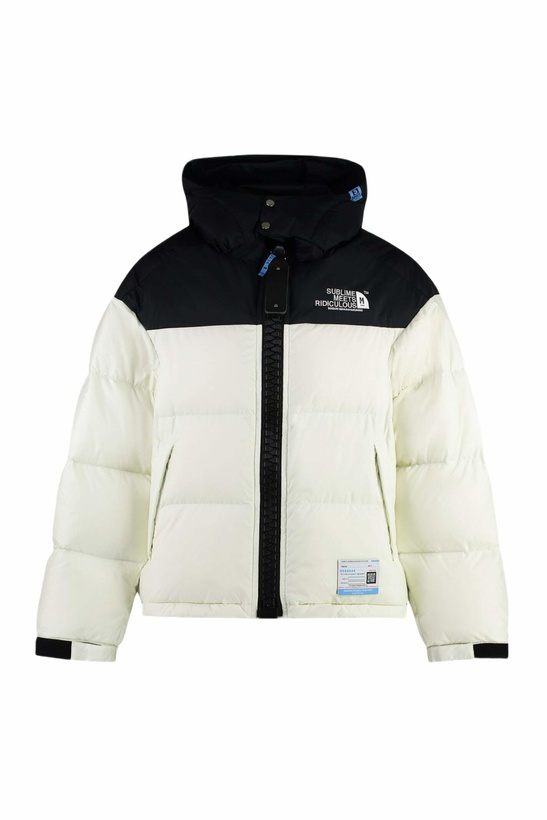 Photo: Mihara Yasuhiro Hooded Techno Fabric Down Jacket