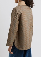 Wales Bonner Alto Checked Cotton-blend Jacket Multicoloured 1