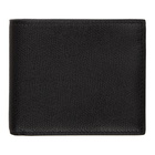 Valextra Black 6CC Bifold Wallet