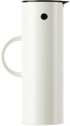 Stelton White Vacuum Jug, 1L