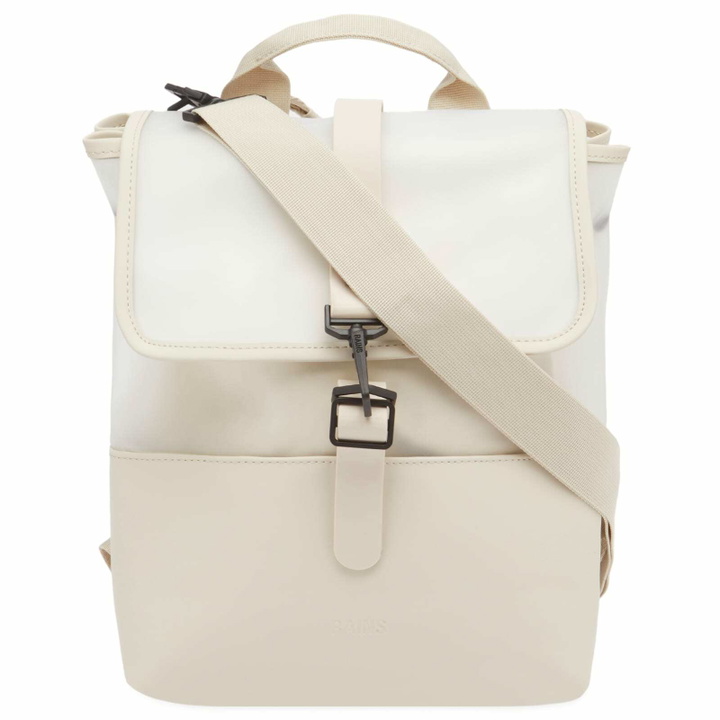 Photo: Rains Women's Split Bucket Backpack in Whisper 