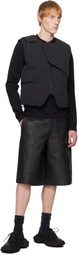 HELIOT EMIL Black Armada Shorts