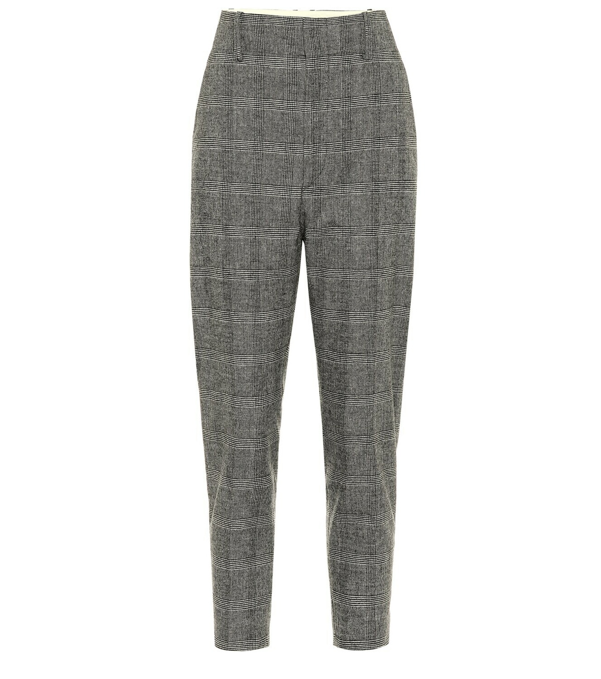 Marant Etoile Noah checked straight pants Isabel Marant Etoile