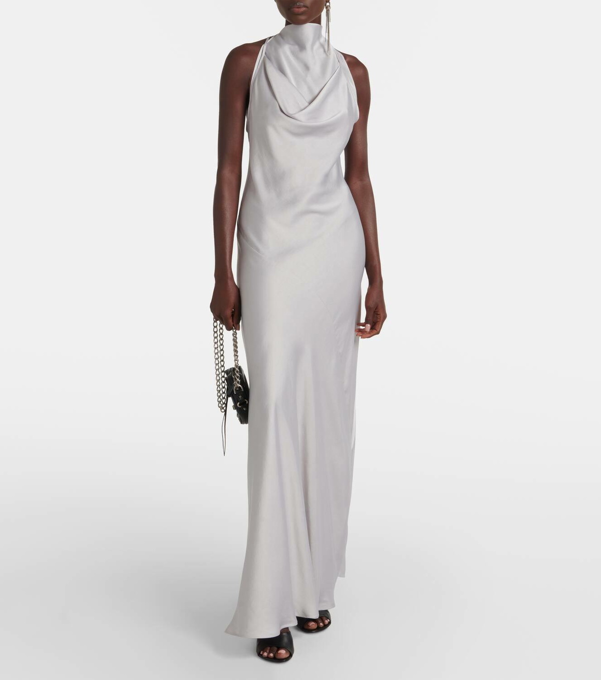 Y/Project Satin maxi dress