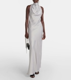 Y/Project Satin maxi dress