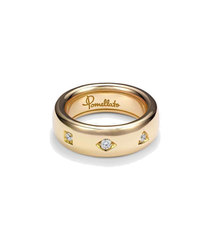 Photo: Pomellato Iconica 18kt rose gold ring with diamonds