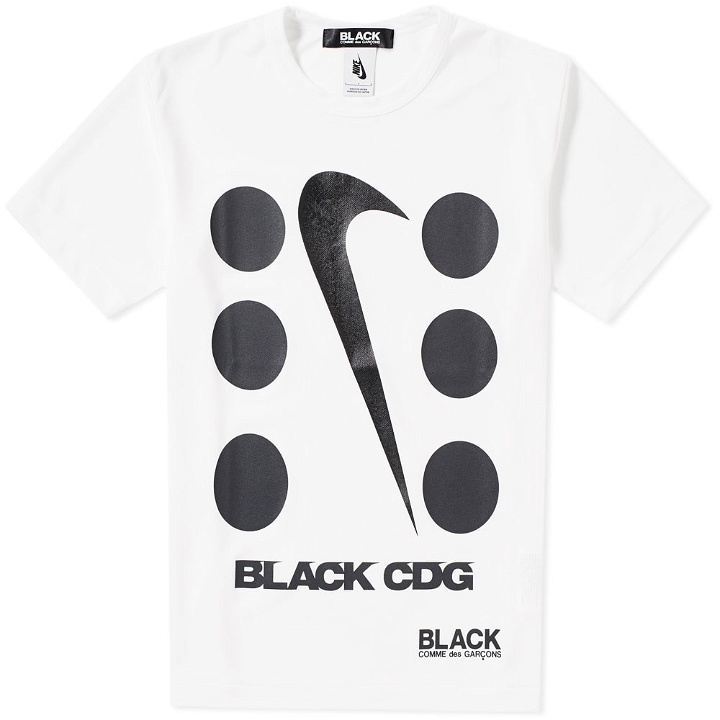 Photo: Comme des Garcons Black x Nike Polyester Jersey Tee