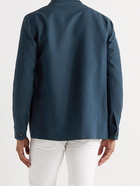 LORO PIANA - Rain System Linen and Silk-Blend Jacket - Blue - M