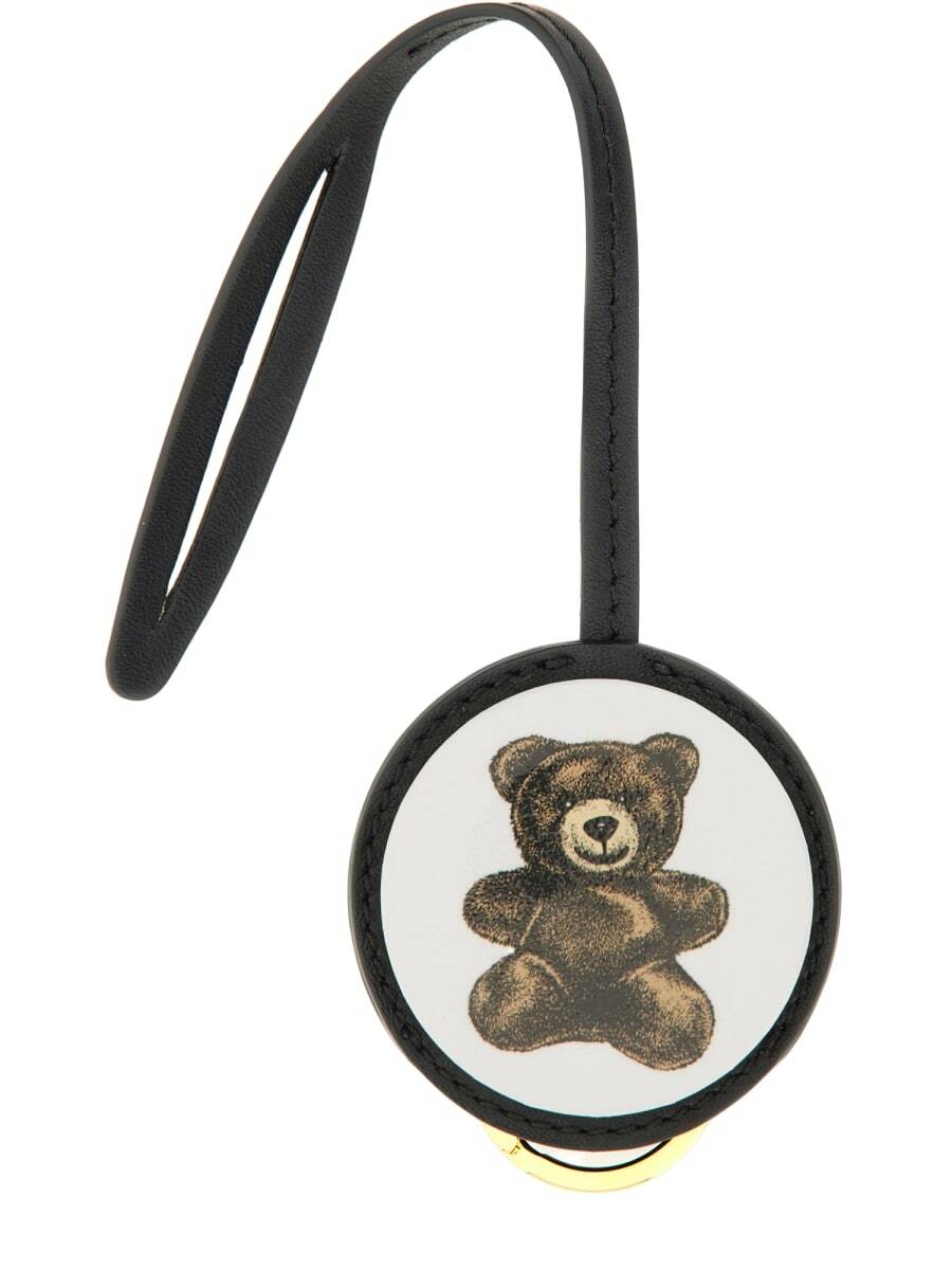 Moschino Black & White Tao Keychain Moschino