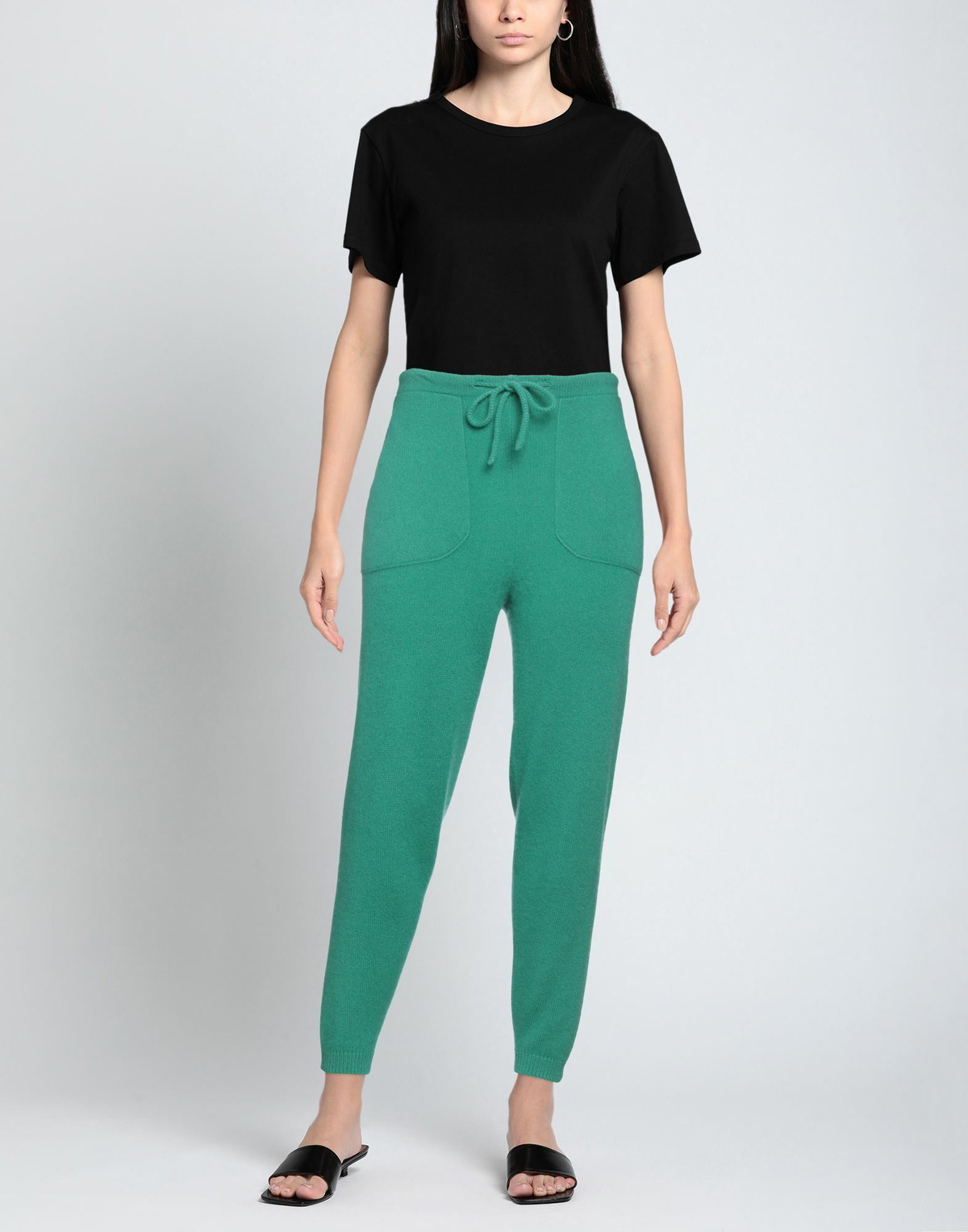 The Elder Statesman Womens Pants in Green