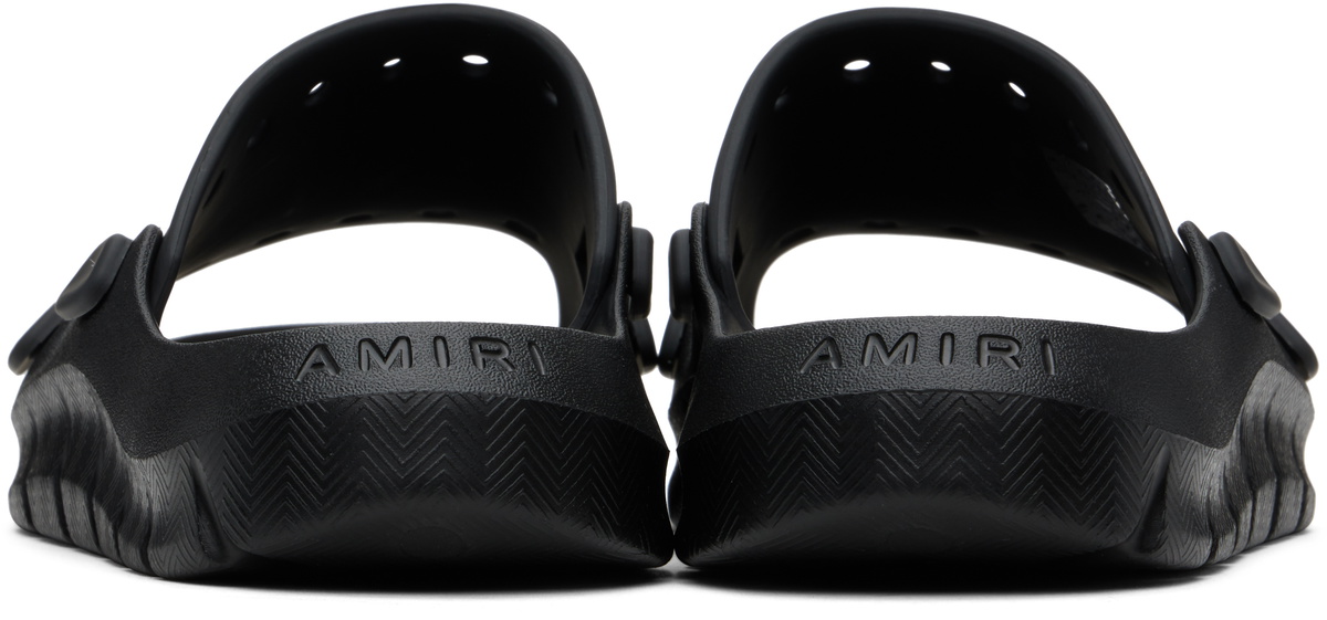 AMIRI Black Sunday Pool Slides