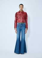 Chloé Fringed Leather Jacket