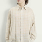 Sage Nation Men's Chisholm Check Shirt in Blue/Yellow Check