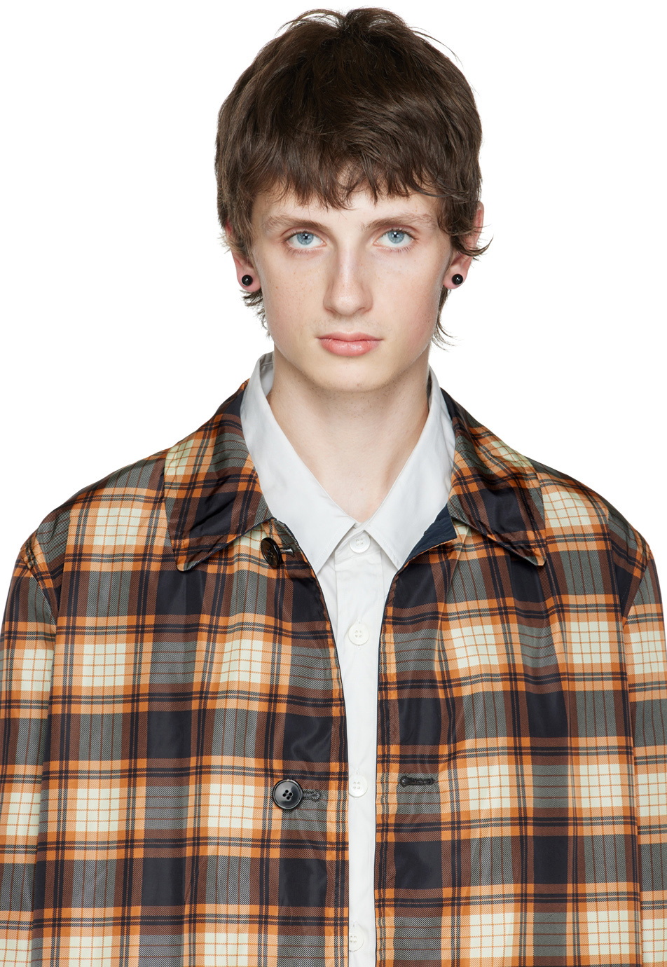 Dries Van Noten Black Ball Earrings