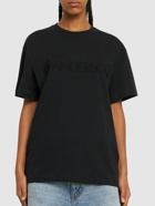 JW ANDERSON - Embroidered Logo Jersey T-shirt