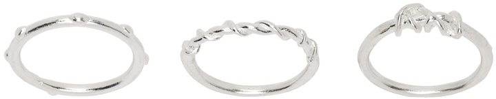 Photo: Youth Silver Layered Ring Set