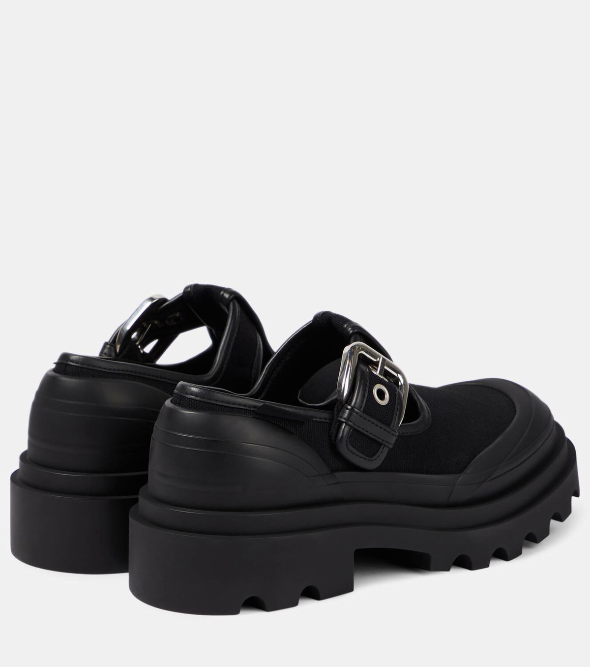 【24AW NEW】BOTTEGA VENETA/Trek Mary Jane キャンバスシューズ 24AW NEW】BOTTEGA VENETA/Trek Mary Jane キャンバスシューズ