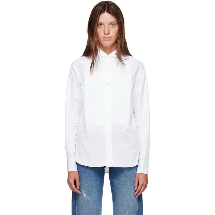 Photo: HommeGirls White Tux Shirt