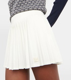 Tory Sport Pleated jersey tennis skirt