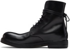 Marsèll Black Zucca Zeppa Lace-Up Boots