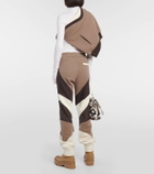 Chloé Colorblocked cotton sweatpants
