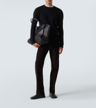 The Row Hudson leather mules