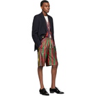 Gucci Multicolor Silk Drawstring Shorts