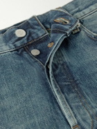 Thom Sweeney - Straight-Leg Distressed Jeans - Blue