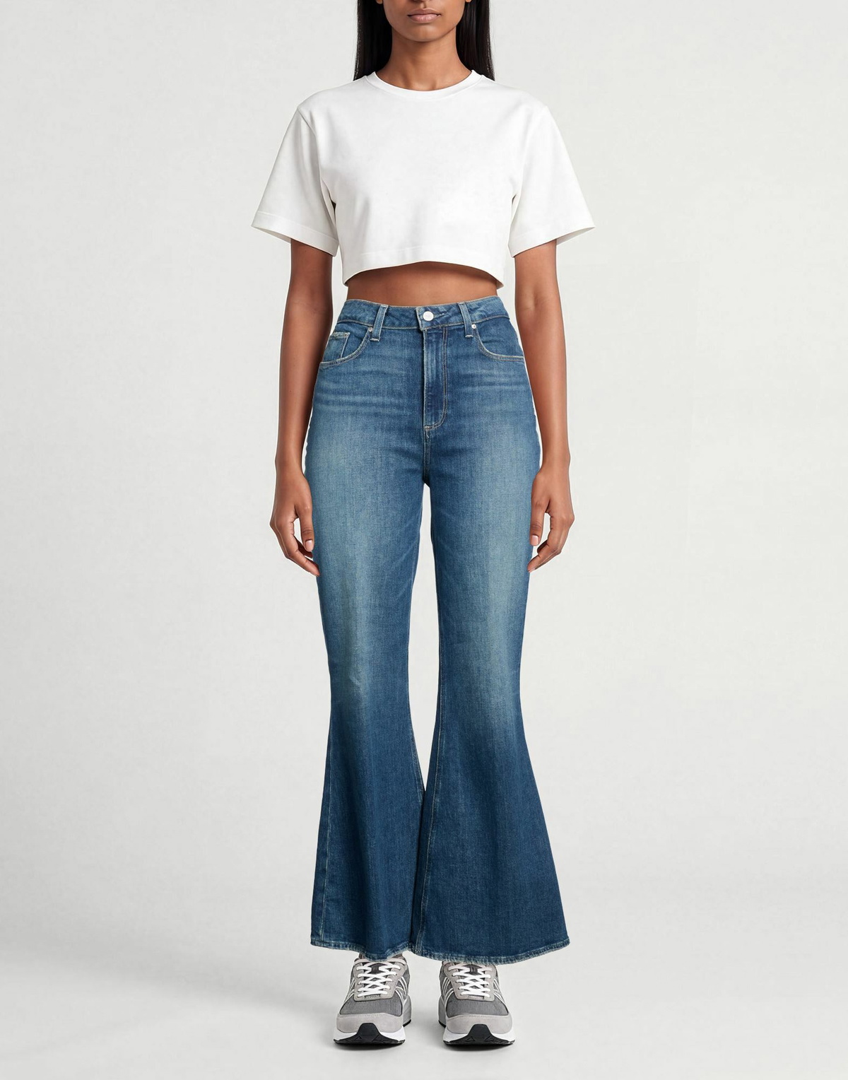 Paige Womens Jeans in Blue