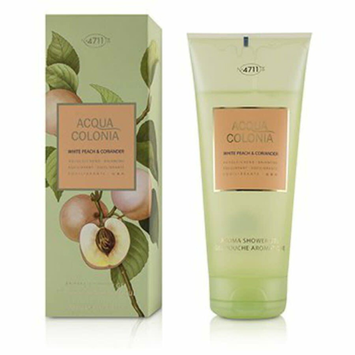Photo: 4711 Unisex Acqua Colonia White Peach & Coriander Gel 6.8 oz Bath & Body 4011700745401