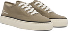 JACQUEMUS Khaki 'The Féfé' Sneakers