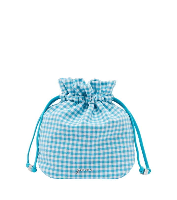 Photo: Ganni Bou checked pouch
