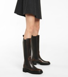 Church's Paneled leather knee-high boots